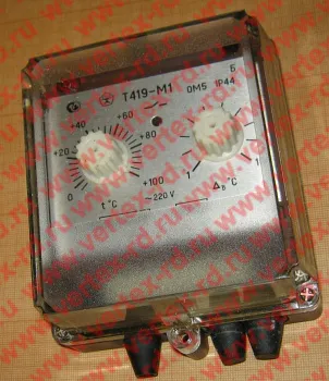 регулятор температуры Т419-М1-ОМ5 0-100 (ВАР, Б) ~220В