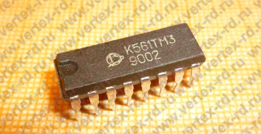 К561ТМ3 Микросхема.