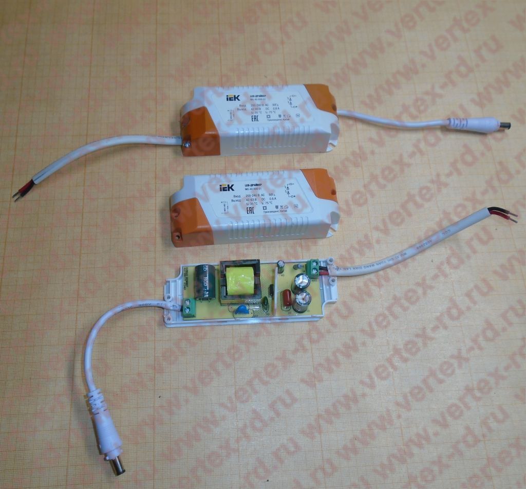Драйвер для светильников LED ДВО 36Вт W/S ИЭК LDVO0-36-0-E-K01 Для .