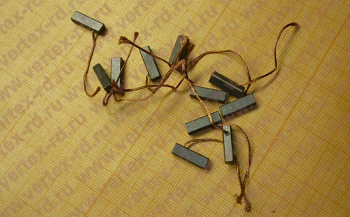 щетки электрические меднографитные МГС-7 3,97Х5Х15