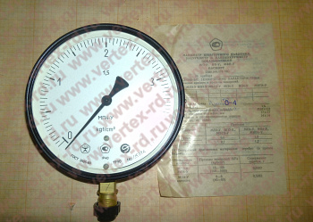 Манометр избыточного давления (вакуумметр) МП4-У 0-6КГС/СМ2