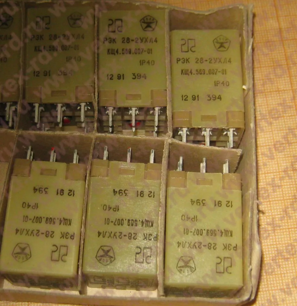 РЭК-28-2 УХЛ4 КЩ4.569.007-01 реле электромагнитное | Цена, купить ...