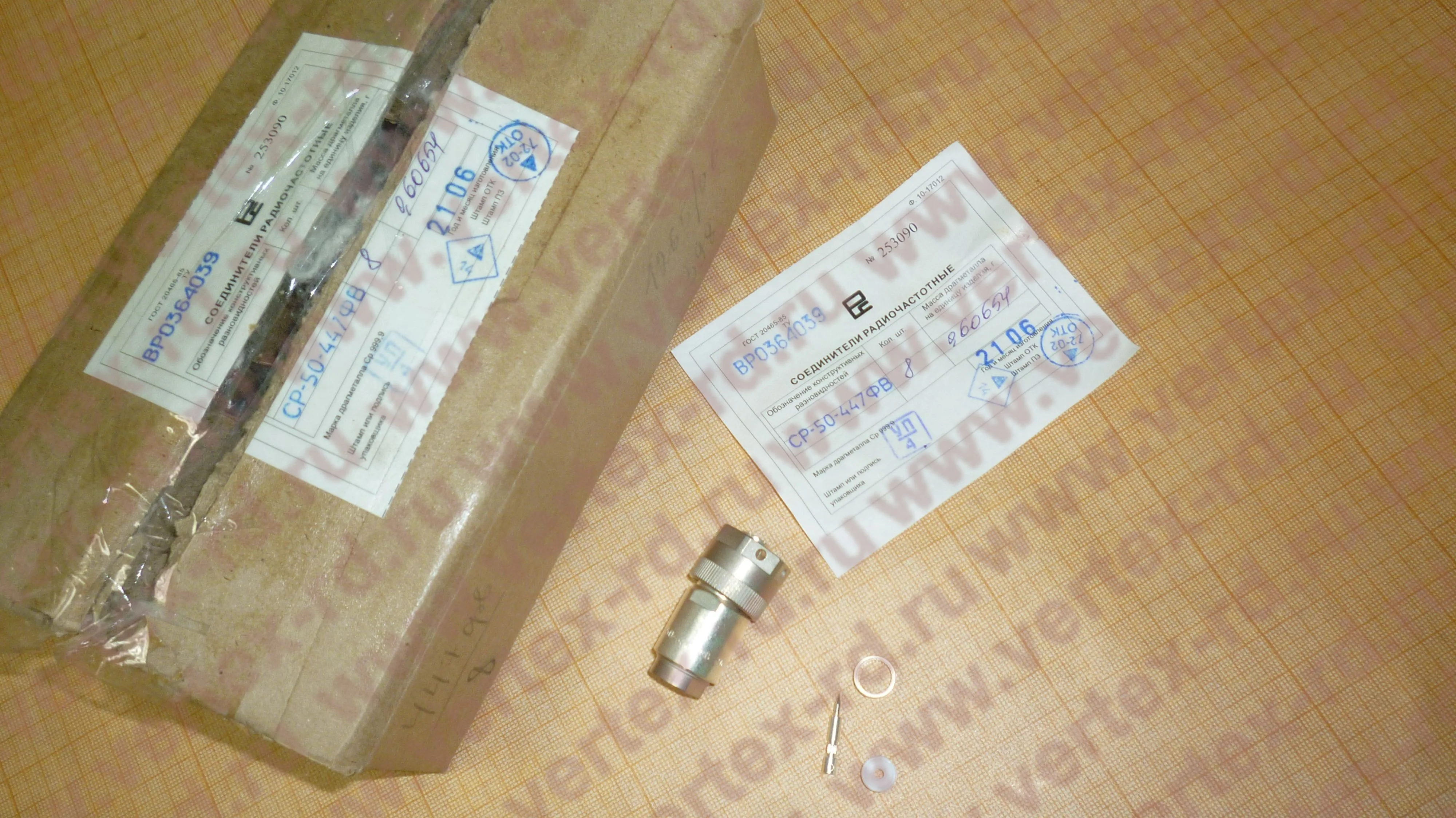 СР50-447ФВ радиочастотный соединитель | Цена, купить, описание ...