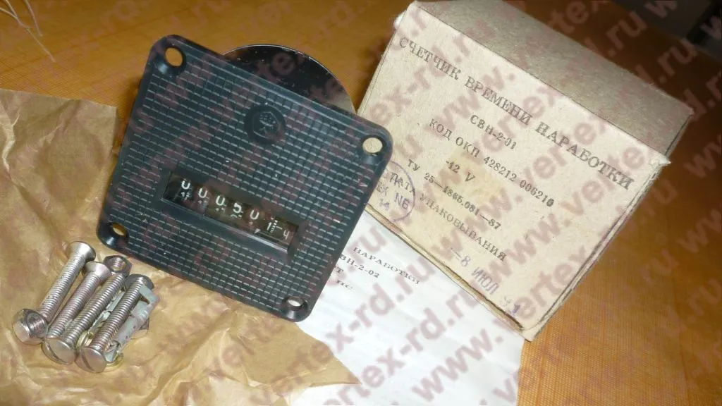 СВН-2-01 12В счетчик времени наработки | Цена, купить, описание ...